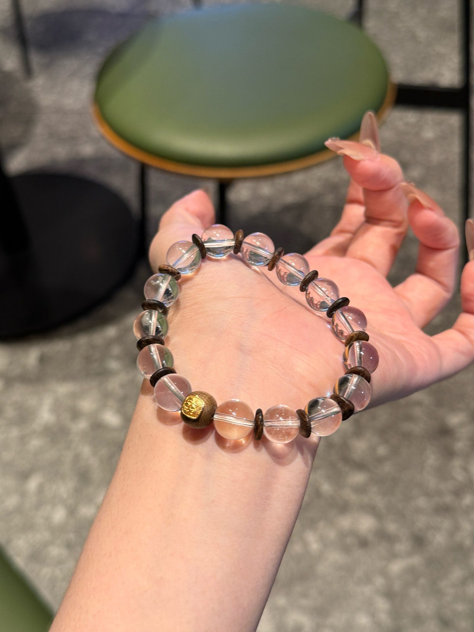 Wisdom & Blessing Bracelet: Clarity and Compassion in Harmony - Image 5