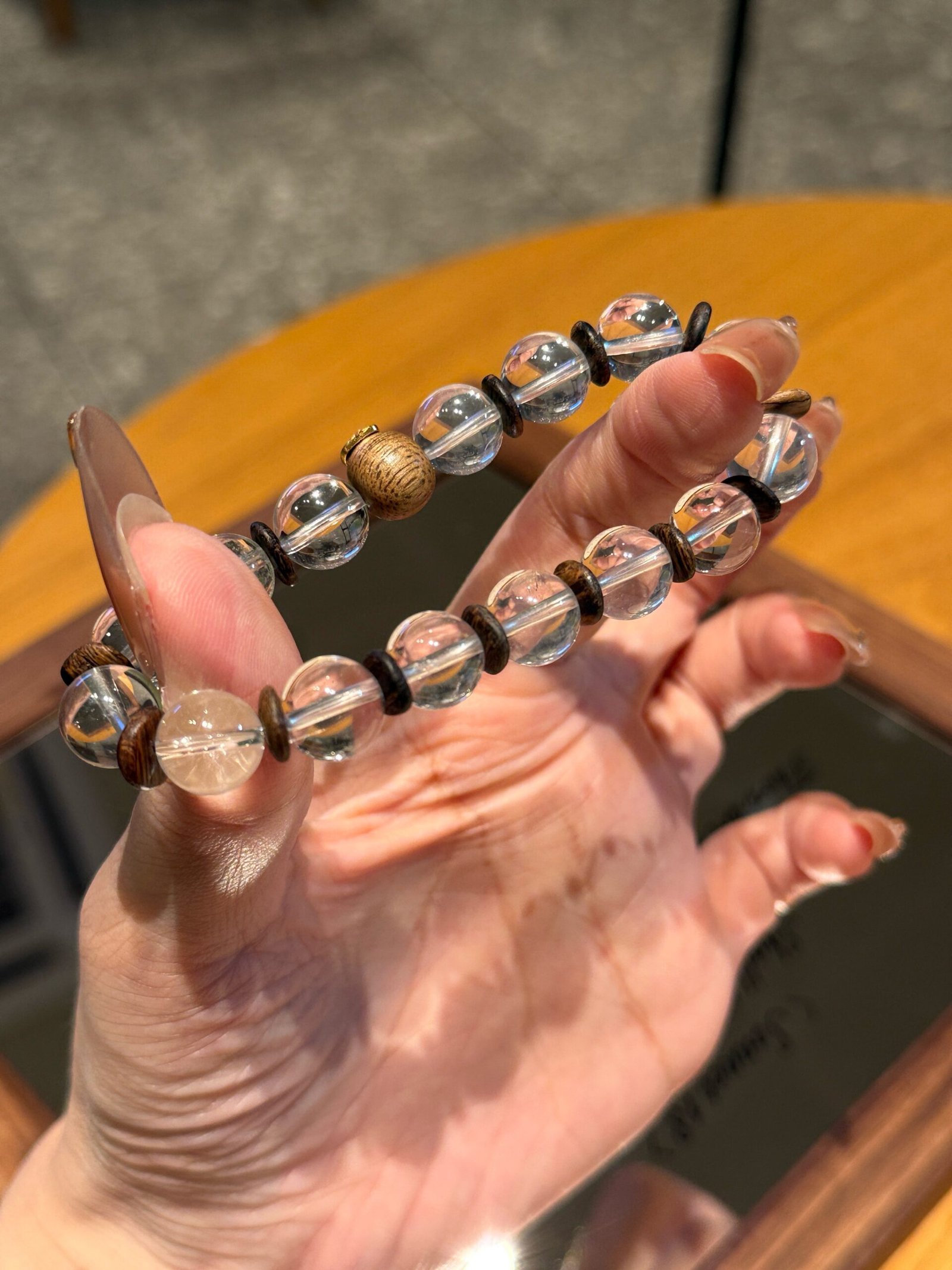 Wisdom & Blessing Bracelet: Clarity and Compassion in Harmony