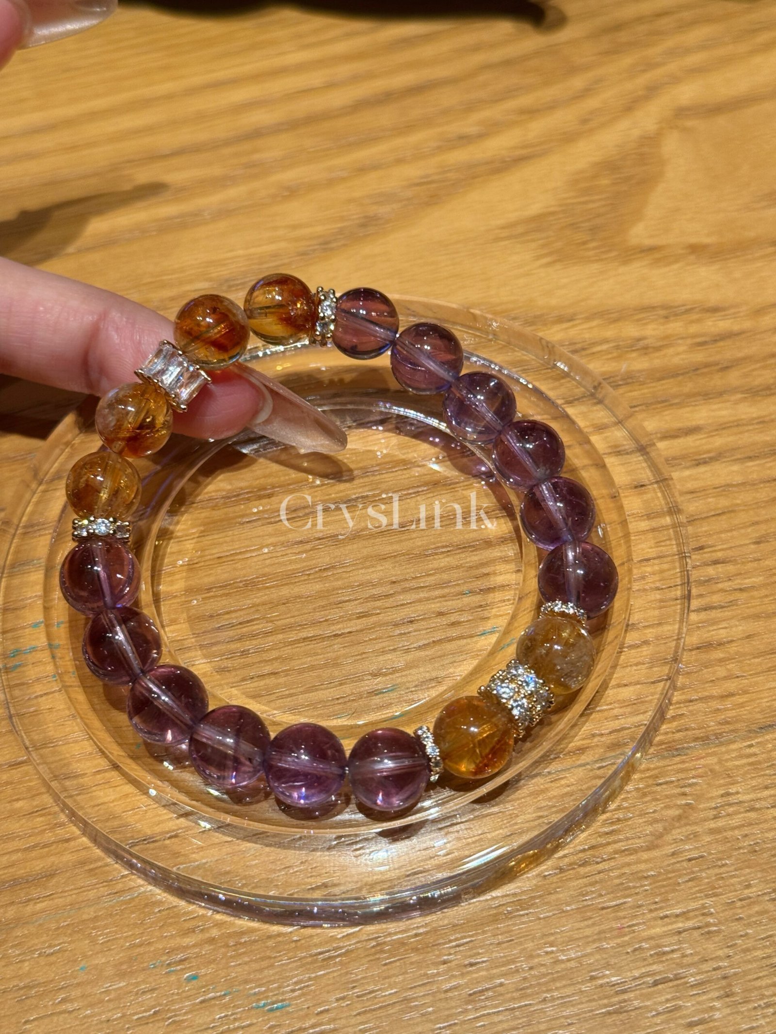 Prosperity in Amethyst Bracelet - Image 6