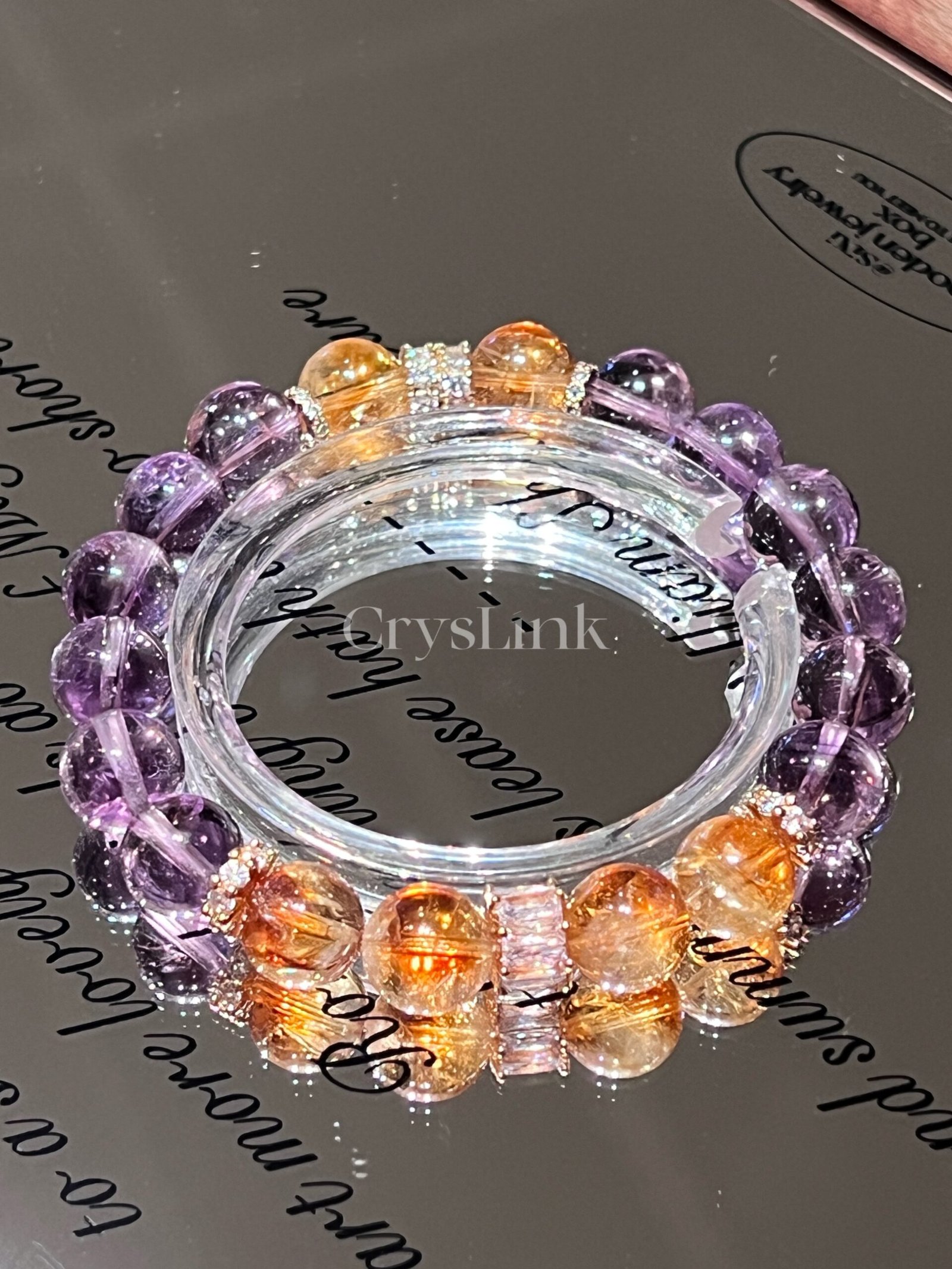 Prosperity in Amethyst Bracelet - Image 4