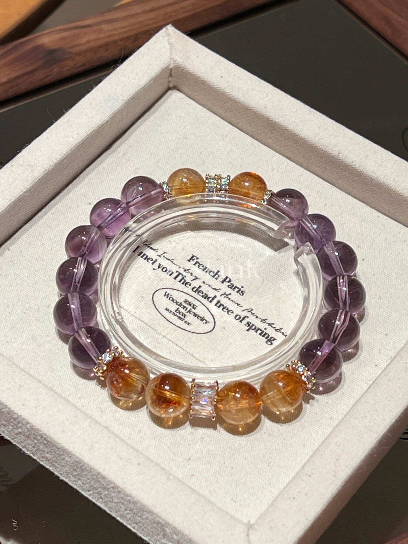 Prosperity in Amethyst Bracelet - Image 2